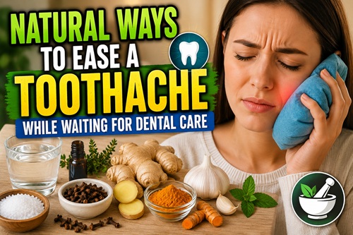 Natural Ways to Ease a Toothache While Waiting for Dental Care