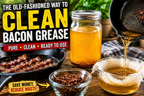 Clarifying Bacon Grease: A Traditional Kitchen Skill