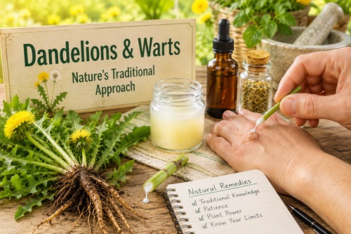 Can Dandelions Help Remove Warts?
