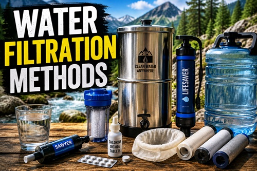 Water Filtration Methods