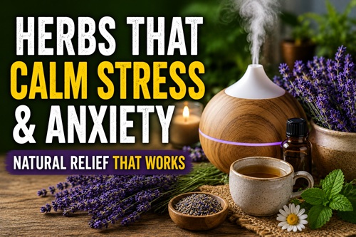 Herbs That May Help Reduce Stress and Anxiety Naturally