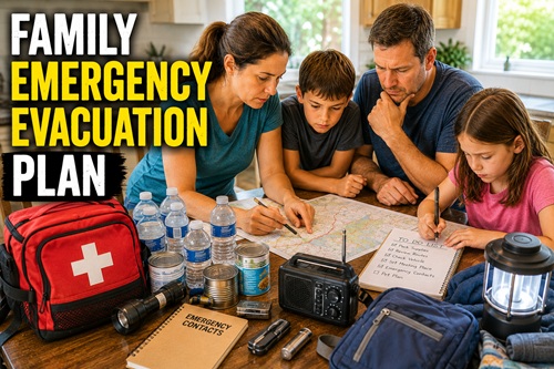 Family Emergency Evacuation Plan