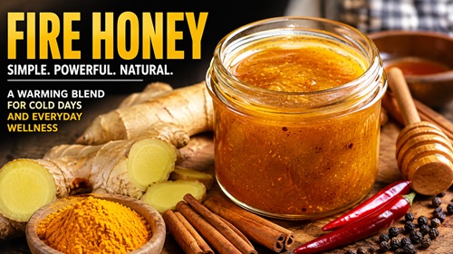 Fire Honey: A Simple Homemade Wellness Blend