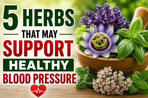 5 Herbs That May Help Support Healthy Blood Pressure