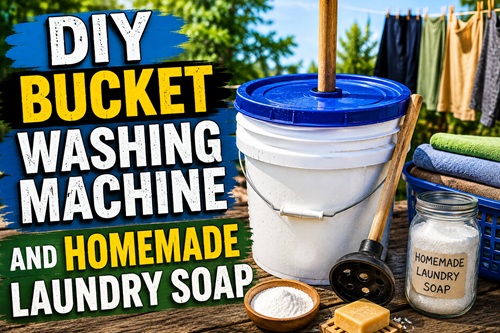 DIY Bucket Washer