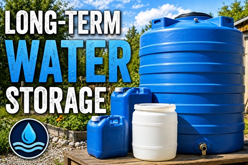 Long-Term Water Storage