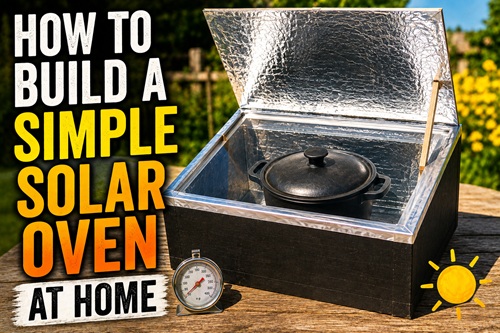 How to Build a Simple Solar Oven at Home