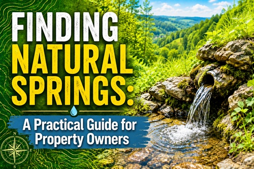 Finding Natural Springs: A Practical Guide for Property Owners