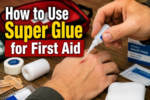 How to Use Super Glue for First Aid