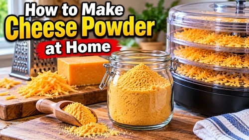 How to Make Cheese Powder at Home