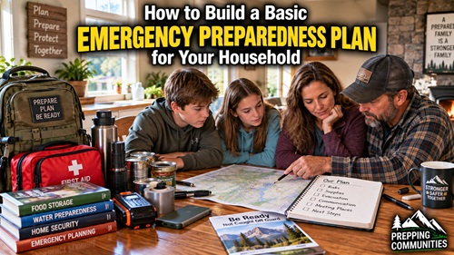 How to Build a Basic Emergency Preparedness Plan for Your Household