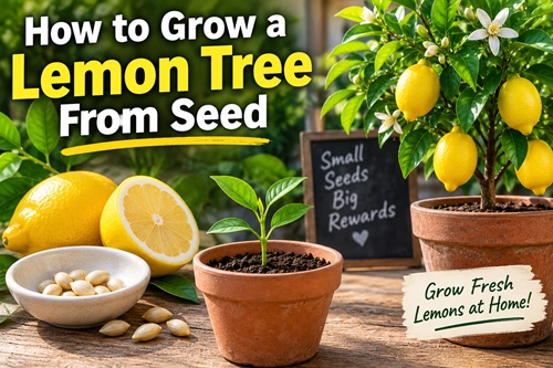 How to Grow a Lemon Tree From Seed