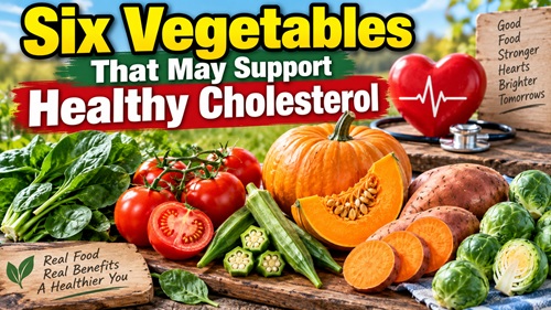 Six Vegetables That May Support Healthy Cholesterol