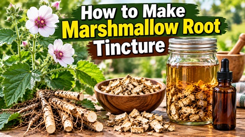 How to Make Marshmallow Root Tincture