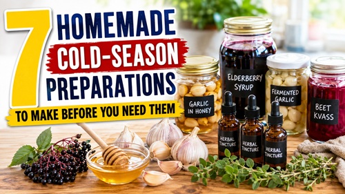 7 Homemade Cold-Season Preparations to Make Before You Need Them