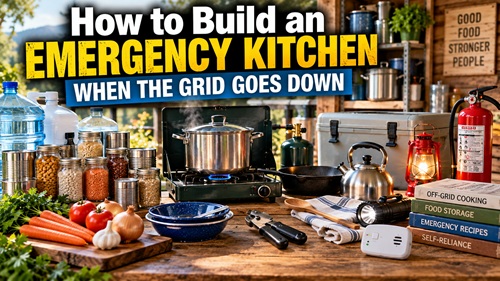 How to Build an Emergency Kitchen When the Grid Goes Down