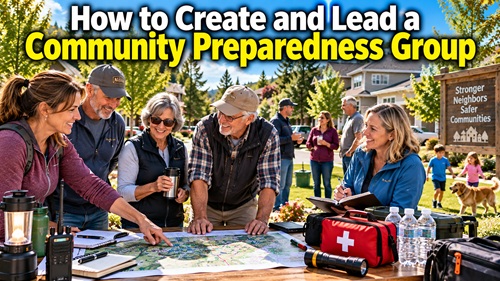 How to Create and Lead a Community Preparedness Group
