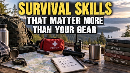 Survival Skills That Matter More Than Your Gear