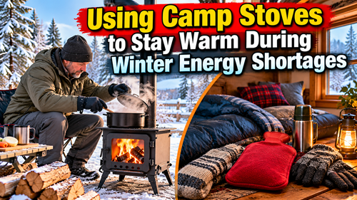 Using Camp Stoves to Stay Warm During Winter Energy Shortages