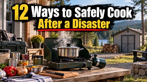 12 Ways to Safely Cook After a Disaster Without Advertising Your Food Supplies