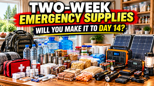 Two-Week Emergency Supplies Inventory