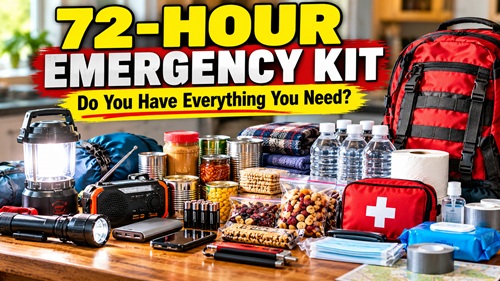 72-Hour Emergency Kit Inventory